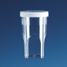 Sample vial, PS, with lid, PE, for Coulter-Counter, 20 ml, 1000 Pcs.