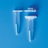Microcentrifuge tube PP 0,5 ml clear with lid locking, 500 Pcs.