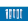 Micro tubes with screw caps with tamper-evident screw cap, PP, 0,5 ml, self-standing, 1000 Pcs.