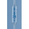 Bulb pipette, BLAUBRAND®, AS, DE-M, 0,5ml, one-mark, 12 Pcs.