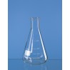 Erlenmeyer flask, narrow mouth, Boro 3.3, 250 ml, with beaded rim and graduation, 10 Pcs.