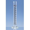 Graduated cylinder, tall form BLAUBRAND® ETERNA, A, DE-M, 100 ml: 1 ml Boro 3.3, 2 Pcs.