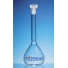 Volumetric flask, USP, BLAUBRAND®, A, DE-M, 25ml, Boro 3.3, NS 10/19, PP stopper, 2 Pcs.