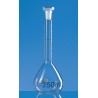 Volumetric flask, BLAUBRAND®, A, DE-M, 10 ml, Boro 3.3, W, NS 10/19, PP stopper, 2 Pcs.