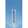 Graduated cylinder, low form, SILBERBRAND ETERNA, 100 ml: 2 ml, Boro 3.3, graduated in amber, 2 Pcs.