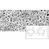 Regenerated Cellulose Membrane Filters, Type 18406, 0.45um, 47mm, 100pcs