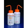 Azlon® Multi-lingual wash bottles- Ethanol 500ml, 5 Pcs.