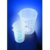 Azlon® Tapered beaker, Printed graduations, Polypropylene 1000ml, 5 Pcs.