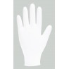 White nitrile powder free disposable glove Medium, 200 Pcs.