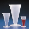 Conical Measure PP, 250 ml, 18 Pcs.