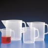 Round Jugs Graduated, PP, 1L, Each