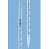 Graduated pipette, PP, 10 ml:0,1 ml, total delivery, diameter 8 mm, 12 Pcs.