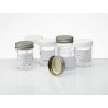 60ml Polystyrene Container, Plain Label, Metal Cap, Sterile, 300 Pcs.
