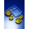 Azlon® Three compartment gallipot tray, Polypropylene, 200 Pcs.