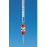 Compact burette, SILBERBRAND, 25:0,1ml, AR-GLAS®,PTFE stopcock, Schellbach