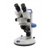 Stereo-zoom Microscope, Led incident & transmitted, WF 10x/21mm, 0.7x-0.45x