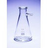 Pyrex® Flasks, Büchner, plain side-arm 100ml, Each