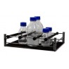 Platform universal flat-bed 4 adjustable bars to hold flasks, beakers, bottles 345 x 430 x 105mm fits PSU-20i