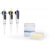 Transferpette® S Starter-Kit Standard: 3 x pipettes (0.5-10 µl, 10-100 µl, 100-1000 µl), 3 shelf mounts
