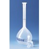 Volumetric flask, PP translucent, 100 ml, NS 14/23, PP stopper, Each