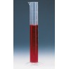 Graduated cylinder, tall form, 100 ml: 1 ml PP, embossed scale, Each