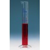 Graduated cylinder, tall form, 2000 ml:20 ml PMP (TPX), graduated in blue, Each