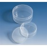 Jar with push-on lid, PP, approx. 50 ml, max. dia. 56 mm, h. 25 mm, 10 Pcs.