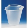 Bucket, PP, w/o lid, with spout, 12 l, h. 300 mm reinforced rim and handle, Each