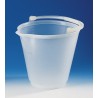 Bucket, PP, w/o lid, with spout, 15 l, h. 340 mm reinforced rim and handle, Each