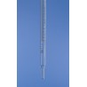 Burette length for burette 'Economy', SILBERBRAND, w/o stopcock, 25:0,1 ml, black graduations, 2 Pcs.