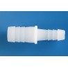 Tubing adapter, PP, for tubing, inner diameter 3- 5/ 6-10 mm, length 55 mm, 10 Pcs.