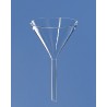 Funnel, short stem, Boro 3.3, out. diameter 70 mm, stem diameter 8 mm, length 70 mm, Each
