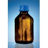 Threaded bottle amber Ethyl-Acrylate coat. 100ml thread 32 screw cap PP temp. 80 C., Each